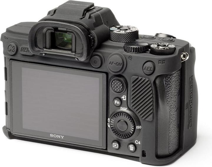 Produktbild easyCover Silikonprotector schwarz für Sony Alpha 9 II/Alpha 7R IV