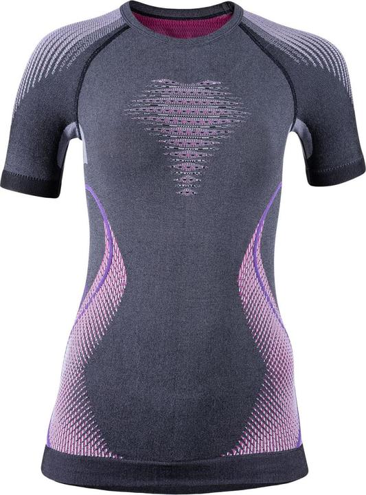 Anthracite melange, Raspberry, Purple