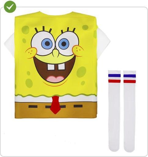 Image du produit Funidelia SpongeBob: Bob l'éponge (Taille unique)