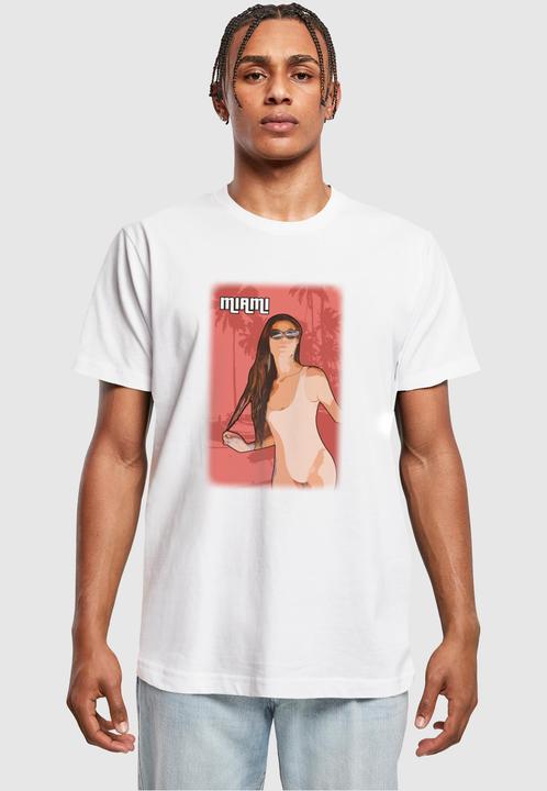 Produktbild Merchcode Grand Miami T-Shirt Round Neck - 116983 (S)