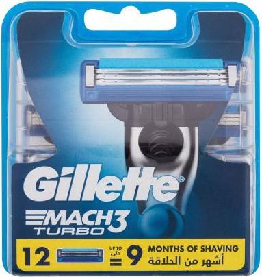 Produktbild Gillette Mach3 Turbo (12x)