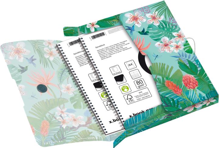 Produktbild Herlitz Sammelbox A4 PP Ladylike Jungle (A4, 1x)