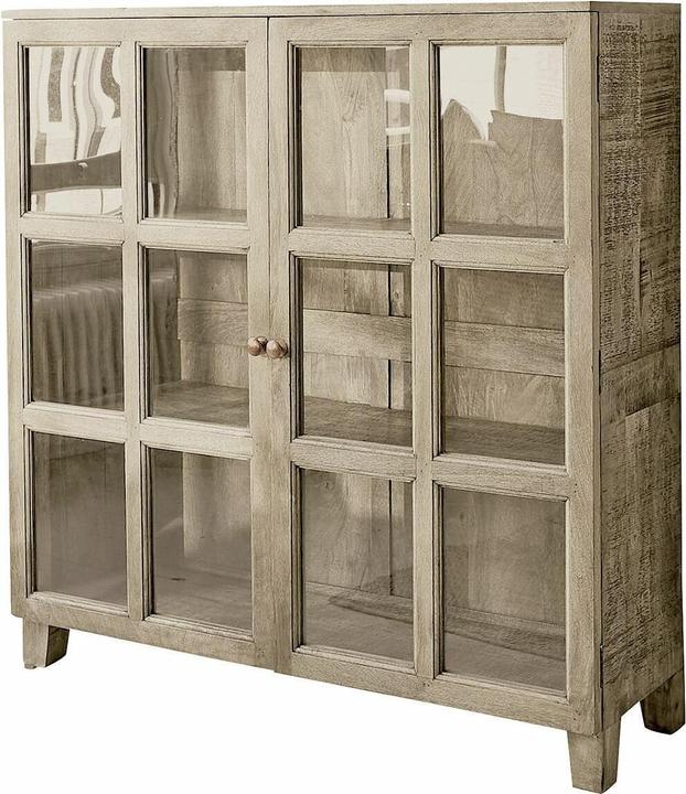 Image du produit Loberon Commode Stoneham marron (120 x 35.50 x 122.50 cm)