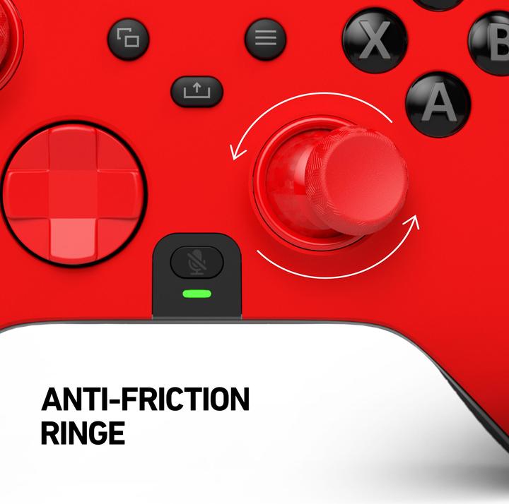 Produktbild Scuf Instinct Faceplate Kit - Red FP, Red Ring, Red Hybrid D-Pad