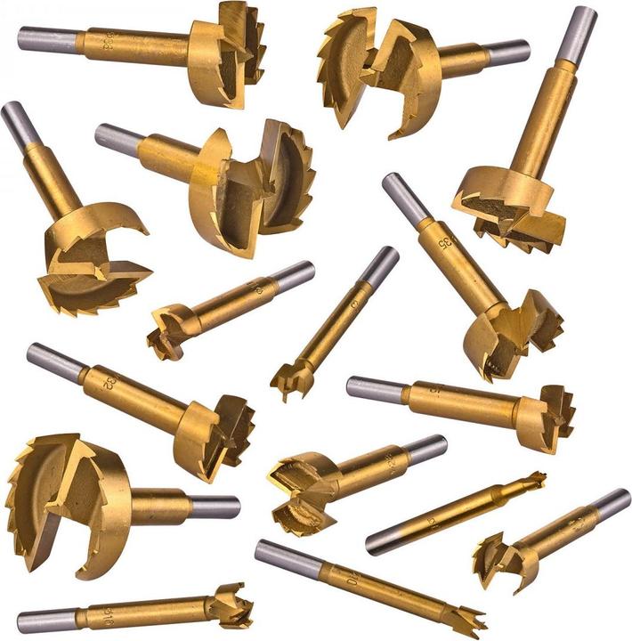 Produktbild Dema Forstnerbohrer Set 16tlg Holzbohrer Kunstbohrer (6 - 54 Millimeter)