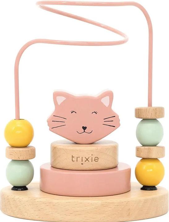 Productafbeelding Trixie Baby Houten motoriek lus kat