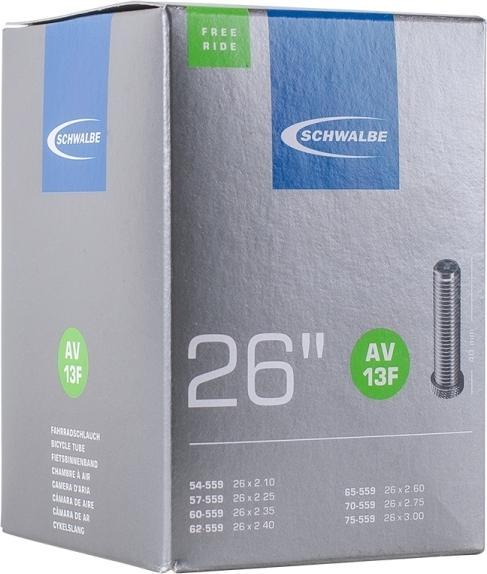 Produktbild Schwalbe Schlauch 26" AV13F Freeride (Schrader (AV), 26", 40 mm)