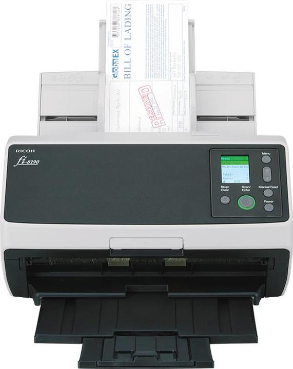 Actual product image RICOH fi-8190 document scanner (USB, Ethernet)