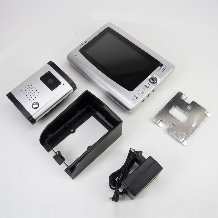 Actual product image PNI DF-926 Video intercom with 1 monitor, 7-inch LCD screen, output for electromagnetis