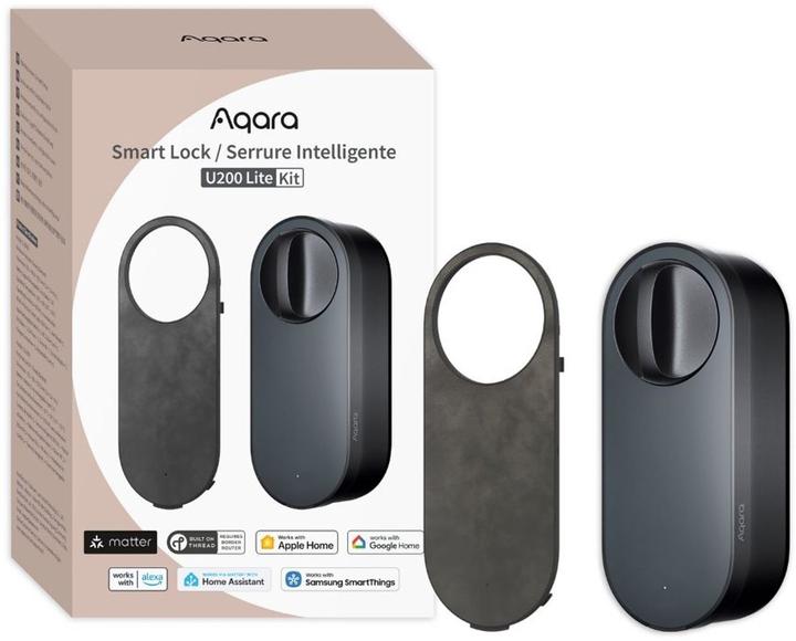 Actual product image Aqara Smart Lock U200 Lite Kit (Fingerprint, Electronic numerical code, Smartphone)