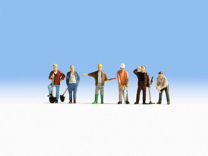 Produktbild Noch 15110 H0 Figuren Bauarbeiter