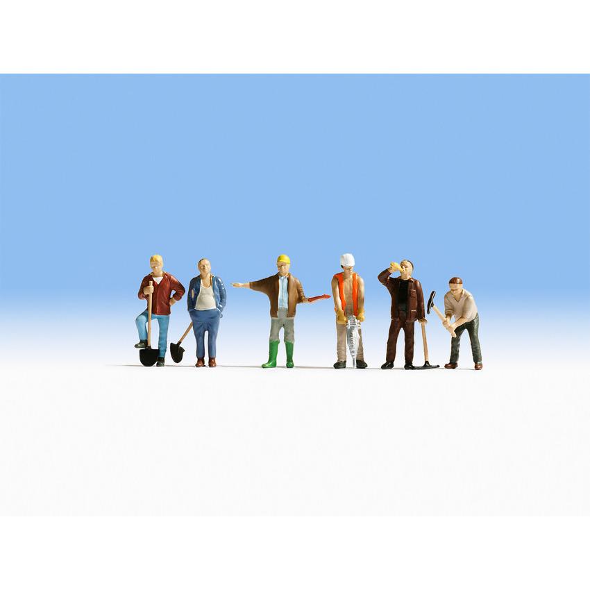 Thumbnail - Noch 15110 H0 Figuren Bauarbeiter