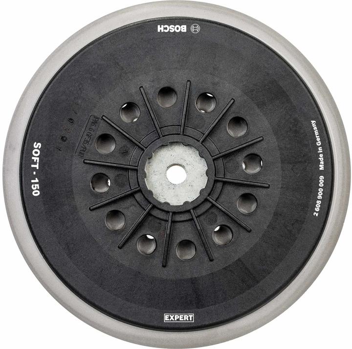 Produktbild Bosch Professional Zubehör EXPERT Multihole Stützteller für Bosch, 150 mm, Weich (Fein)