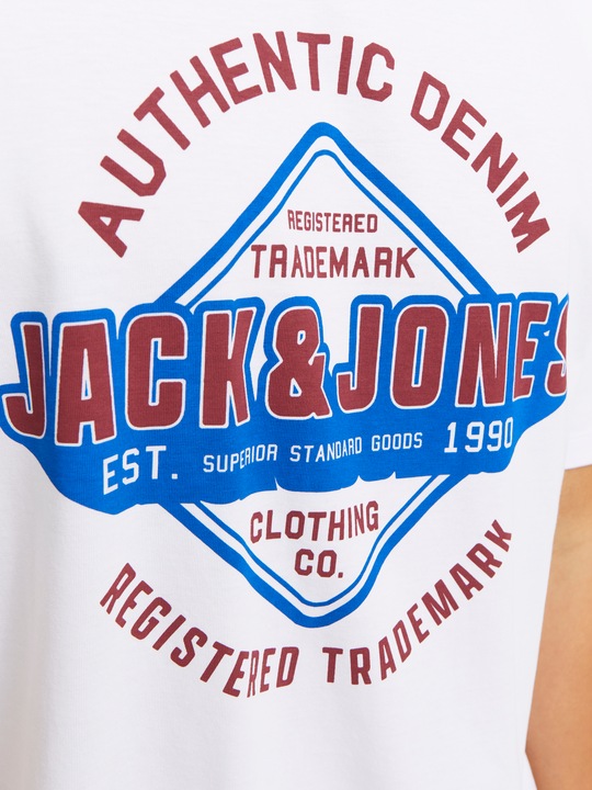 Actual product image Jack & Jones Jjelogo Tee Ss O-Neck 2 Col Ss25 Sn (XXL)