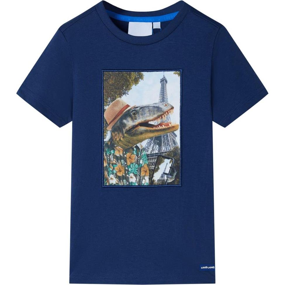 VidaXL, Jungen, Shirt, Jacobo, Blau, (116)