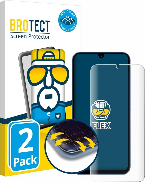 Image du produit BROTECT Protection d'écran intégrale (2 pièce(s), Samsung Galaxy A15)
