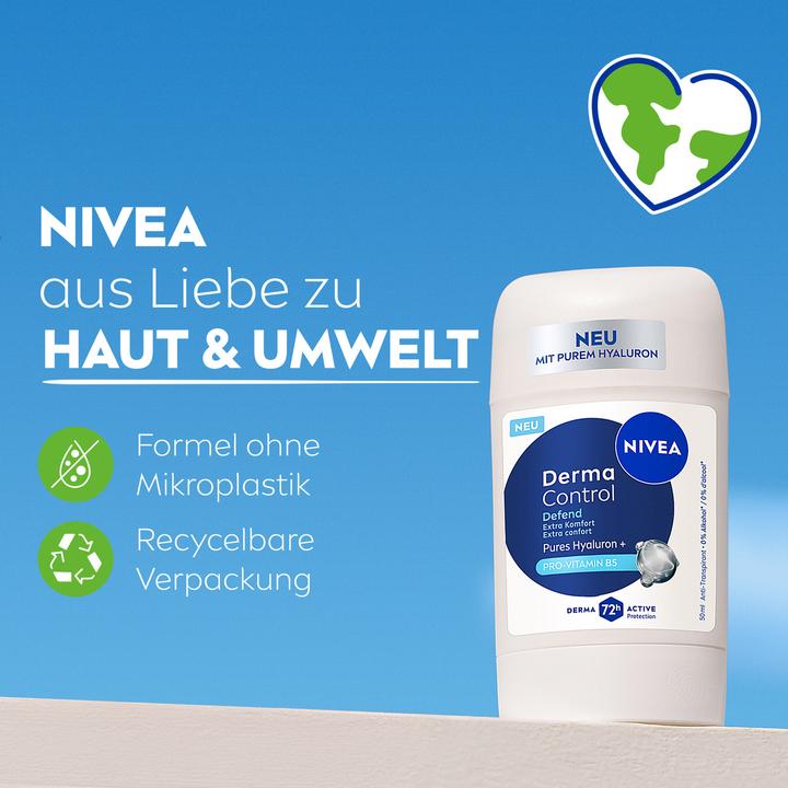 Produktbild NIVEA Deo Derma Control Defend Stick Female 50 ml (Stick, 50 ml)