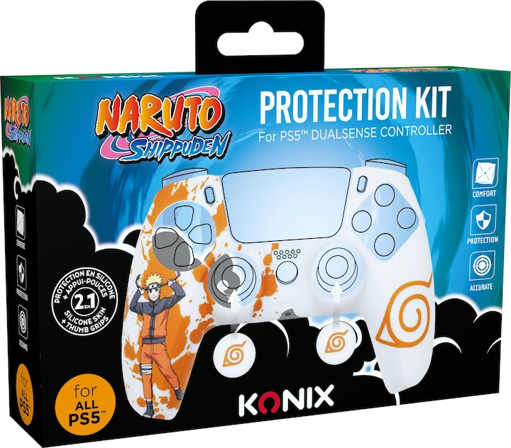 Immagine prodotto Konix Naruto DualSense Skin (PS5)