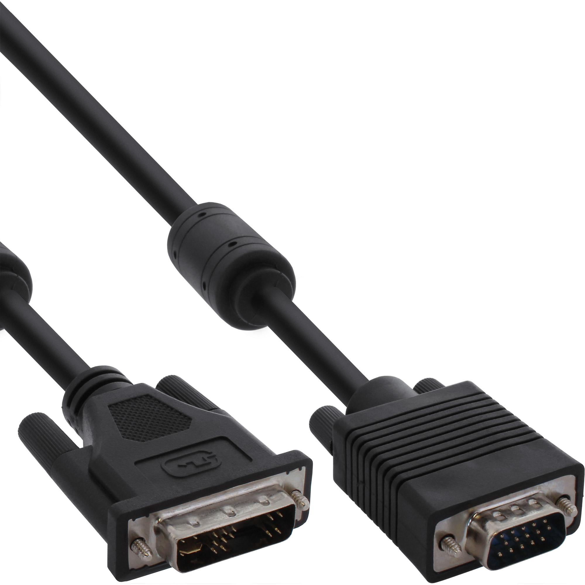 InLine Dvi — VGA (3 m, DVI, VGA), Video Kabel