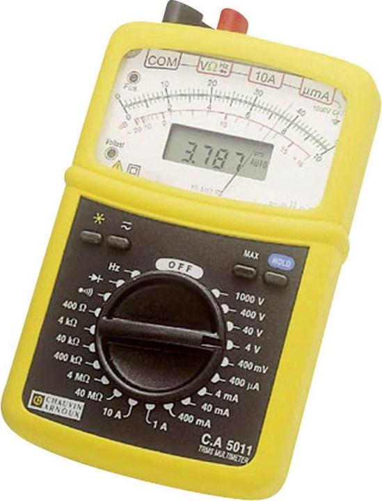 Produktbild Chauvin Arnoux Hand-Multimeter analog, digita (CAT III 1000V, CAT IV 600V)