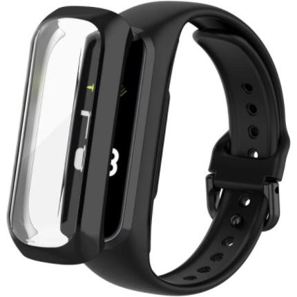 Strap-it Schutzhülle (Silikon), Uhrenarmband, Schwarz