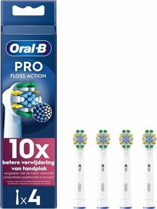 Image du produit Oral-B Tête Pro Floss Action avec poils interdentaires pour l'élimination de la plaque dentaire (4 x)