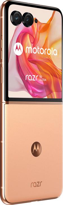 Produktbild Motorola Razr 50 Ultra (512 GB, Peach Fuzz, 6.90", SIM + eSIM, 5G)