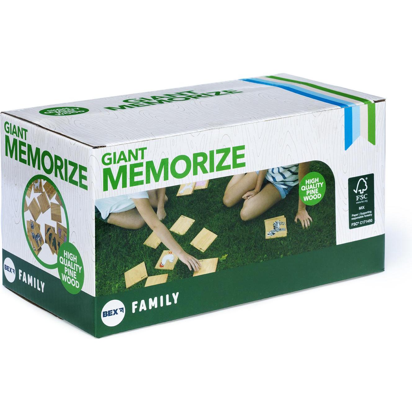 Selecta Spielzeug Bex Memo-Spiel aus Holz (541-500)