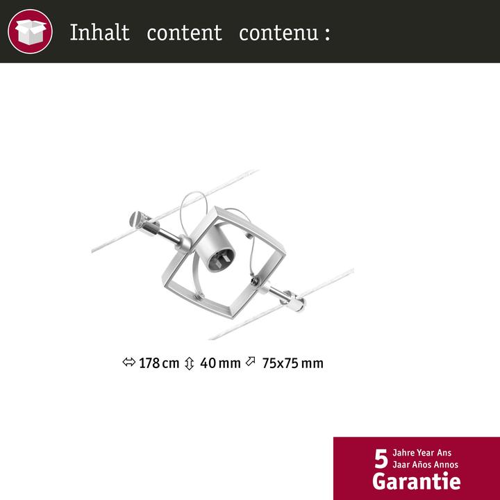 Produktbild Paulmann Wire System MacII (GU5.3)