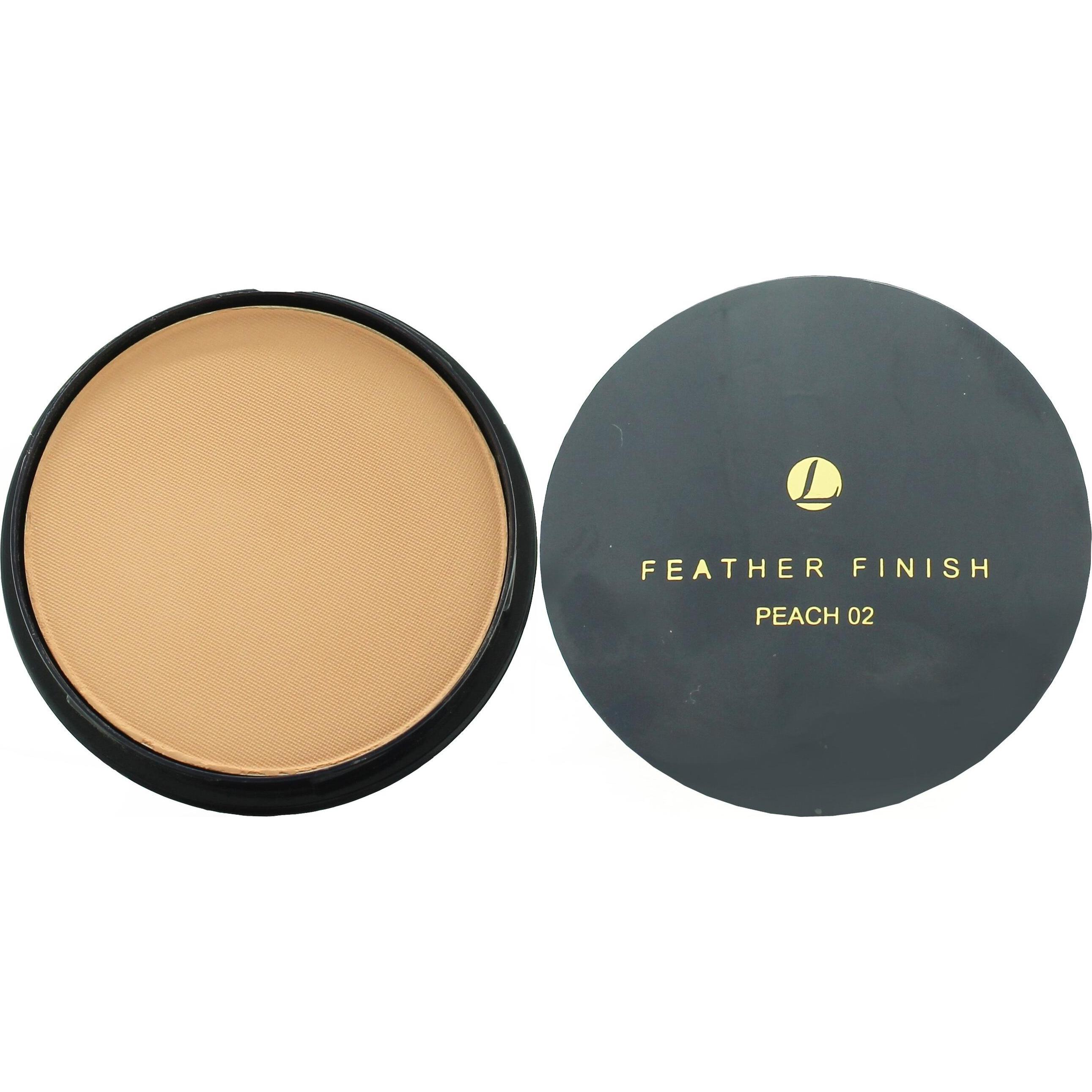 Lentheric, Gesichtspuder, Feather Finish Compact Puder Nachfüllung 20g - Peach 02 (Peach 02)