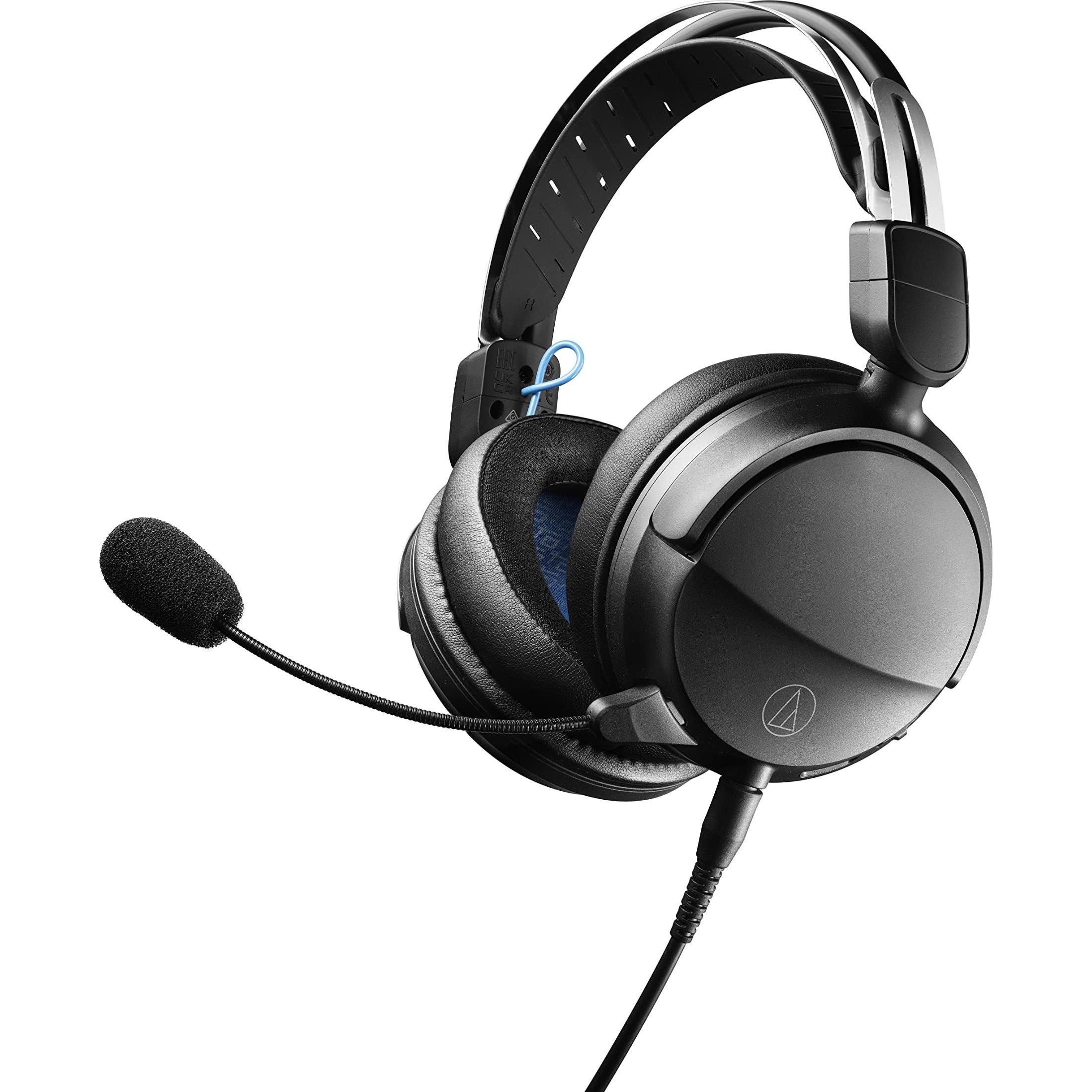 Audio-Technica ATH-GL3 Gaming-Headset (Kabelgebunden), Gaming Headset, Schwarz