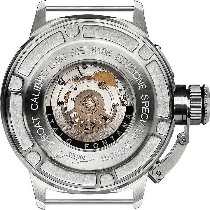 Produktbild U-Boat 8105 Classico U-47 Automatik schwarz 47mm 100M (Taucheruhr, 47 mm)