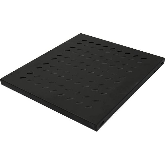 LogiLink Restposten: 19" Fachboden, 1 HE, Festeinbau, Serverschrank Zubehör, Schwarz