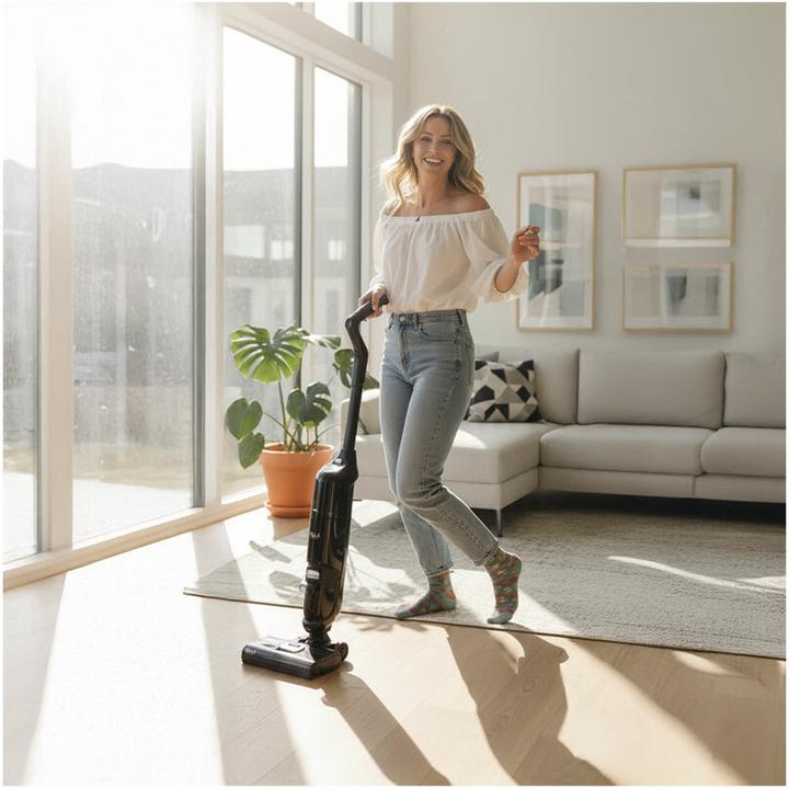 Actual product image Berger & Lanz Akku-Boden- Nasstaubsauger BNS40S (Vacuuming + mopping)