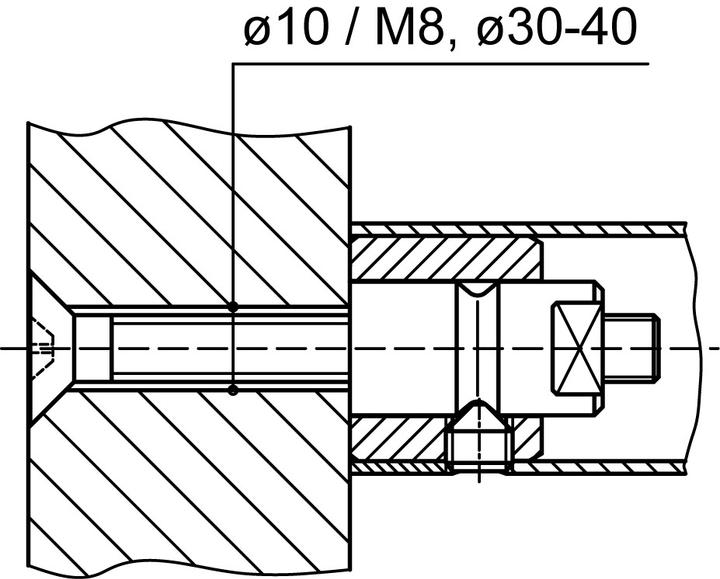 Dormakaba Mounting sets OGRO GZ 216 (Door handle)