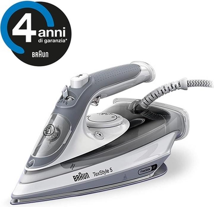 Actual product image Braun Steam Iron TexStyle 5 SI 5078 GY (2800 W, 210 g/min)