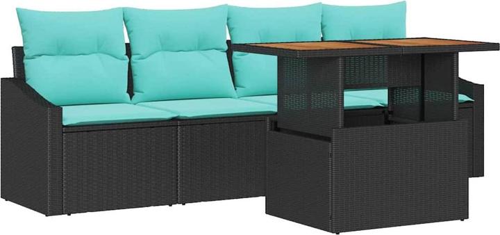Produktbild vidaXL Rattan Sofa Set