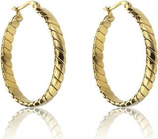Image du produit Marc Malone Stella Gold Earrings Mce23014g - Elegant Hoop Earrings