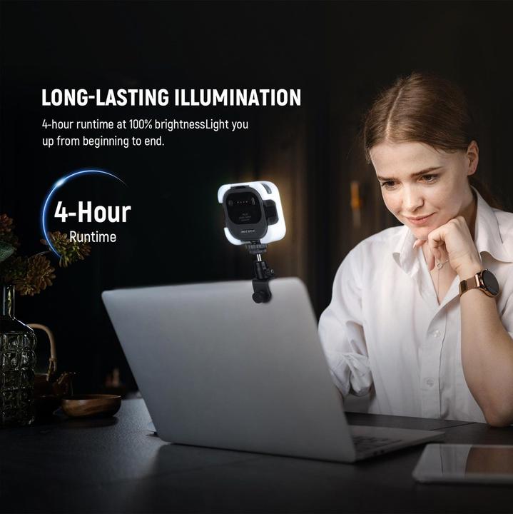 Actual product image Neewer PL81 Bi Colour LED selfie/videoconferencing lamp (Video light)