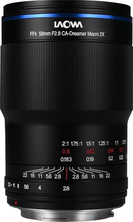 Actual product image Venus Optic Fixed focal length Laowa 58mm f/2.8X Ultra Macro APO - E-mount (Sony E, full size)