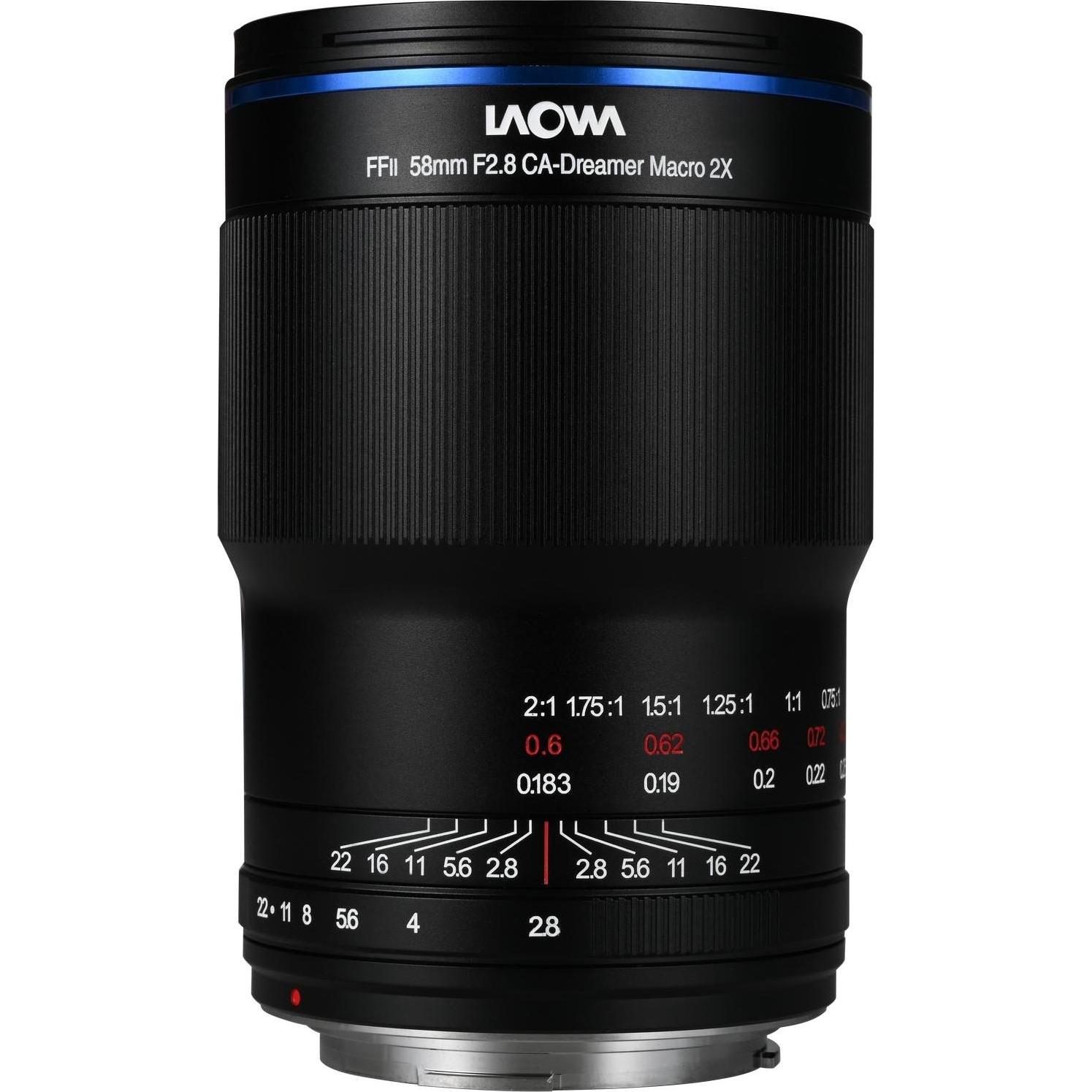 Thumbnail - Venus Optic Festbrennweite Laowa 58mm f/2.8X Ultra Macro APO – L-Mount (L-Mount, Vollformat), Objektiv, Schwarz