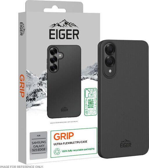 Immagine prodotto Eiger flexibles TPU-Case Grip Case GRS black (Samsung Galaxy S25 Edge)