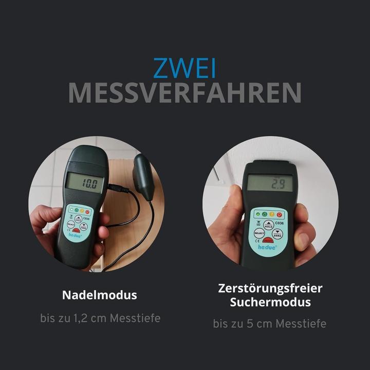 Produktbild Hedue Feuchtigkeitsmessgerät HEDÜ C036