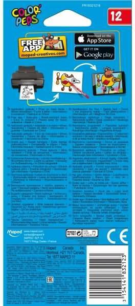 Image du produit Maped Crayons de couleur Color Peps Triangulaire 12er (12x)