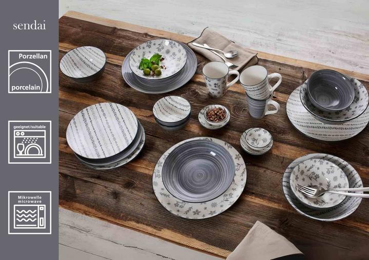 Produktbild Ritzenhoff & Breker Sendai Ranke Frühstücks-Set (18 Stk.)