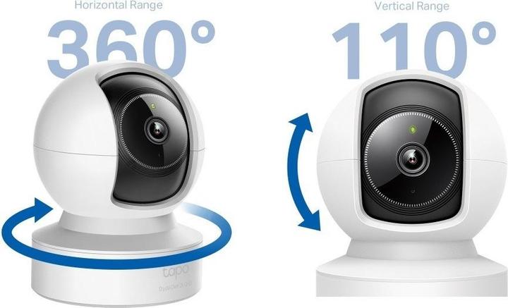 Actual product image TP-Link Tapo C222 Pan/Tilt AI Home Security Wi-Fi Camera (2560 x 1440 Pixels)