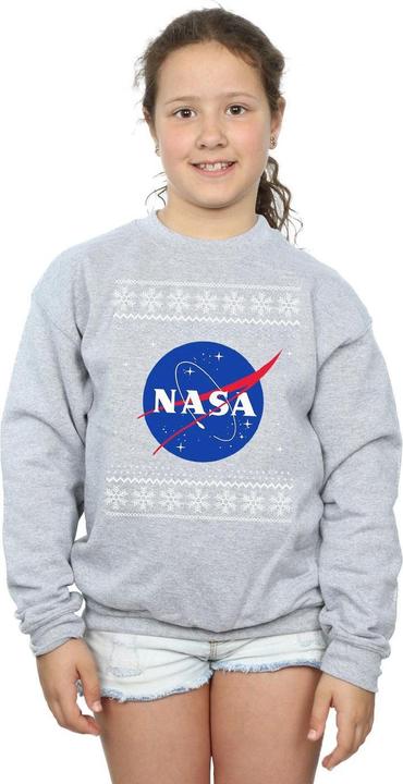 Immagine prodotto Nasa Classic Fair Isle Felpa Ragazze (140, 146)