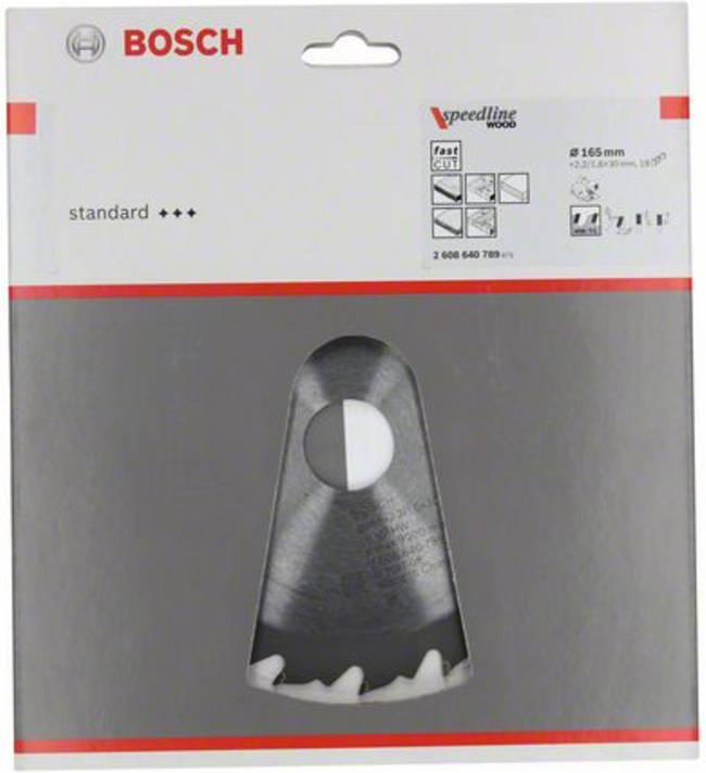 Image du produit Bosch Professional Zubehör Lame de scie circulaire PRO Wood, 165 x 2.2 x 30 mm