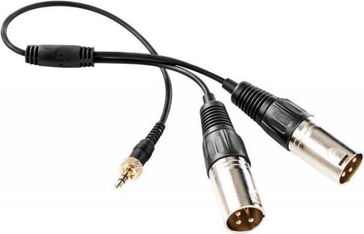 Actual product image Saramonic Rozgałęźnik audio SR-UM10-CC1 - mini Jack TRS / 2x XLR (0.35 m, XLR Cables)