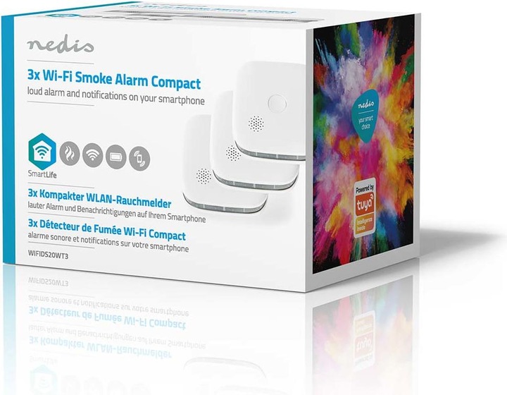 Image du produit Nedis Détecteur de fumée